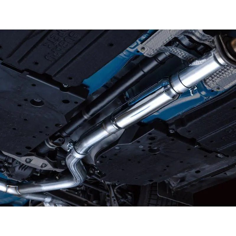 AWE Tuning 2022+ VB Subaru WRX Track Edition Exhaust - Chrome Silver Tips - Get it from Bo