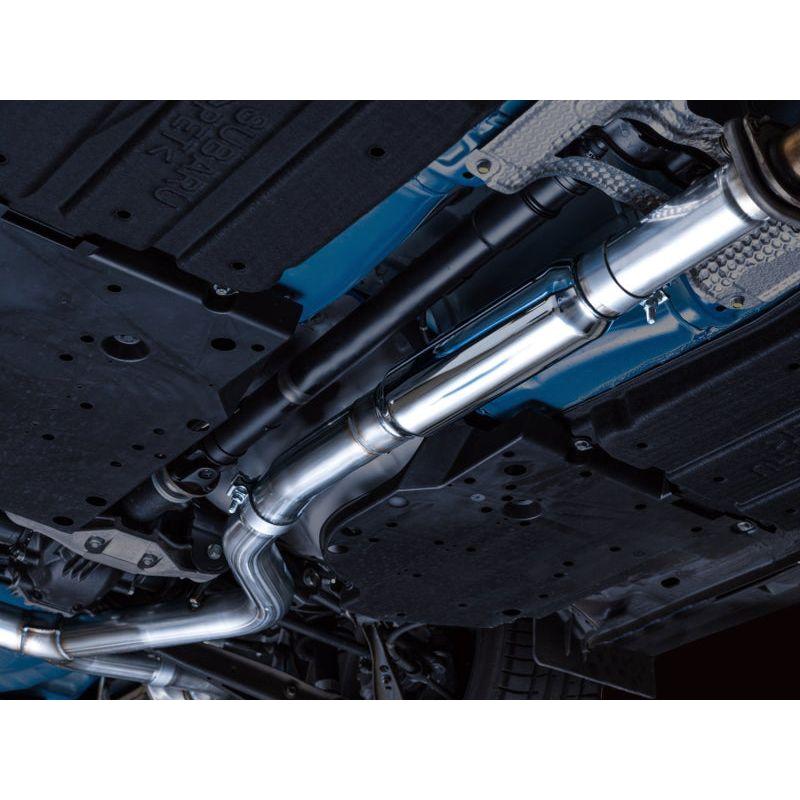 AWE Tuning 2022+ VB Subaru WRX Track Edition Exhaust - Chrome Silver Tips NP Motorsports