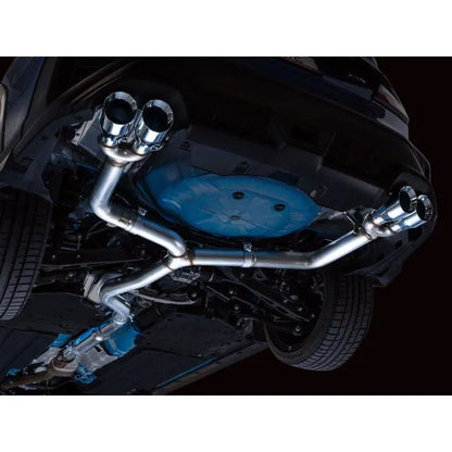 AWE Tuning 2022+ VB Subaru WRX Track Edition Exhaust - Chrome Silver Tips NP Motorsports