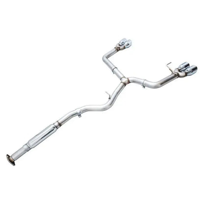 AWE Tuning 2022+ VB Subaru WRX Track Edition Exhaust - Chrome Silver Tips NP Motorsports