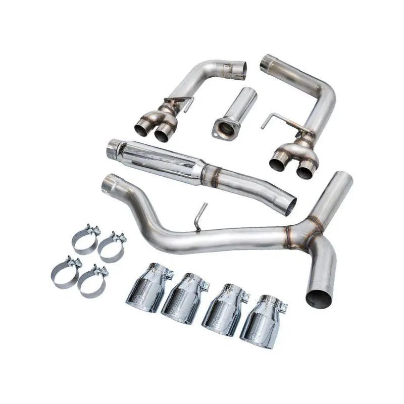 AWE Tuning 2022+ VB Subaru WRX Track Edition Exhaust - Chrome Silver Tips - Get it from Bo