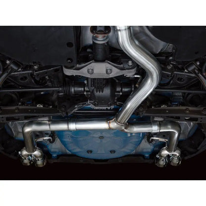 AWE Tuning 2022+ VB Subaru WRX Track Edition Exhaust - Chrome Silver Tips NP Motorsports