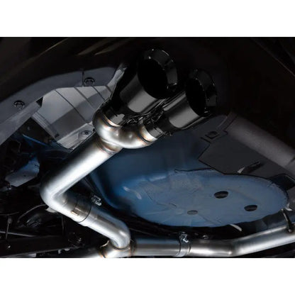 AWE Tuning 2022+ VB Subaru WRX Track Edition Exhaust - Diamond Black Tips NP Motorsports