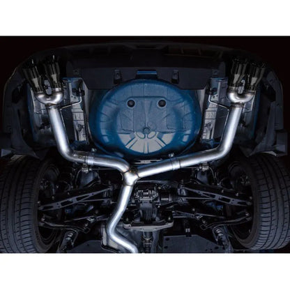 AWE Tuning 2022+ VB Subaru WRX Track Edition Exhaust - Diamond Black Tips NP Motorsports