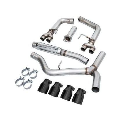 AWE Tuning 2022+ VB Subaru WRX Track Edition Exhaust - Diamond Black Tips NP Motorsports