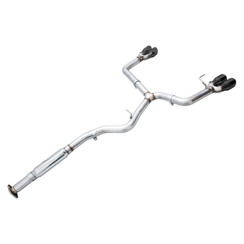 AWE Tuning 2022+ VB Subaru WRX Track Edition Exhaust - Diamond Black Tips NP Motorsports