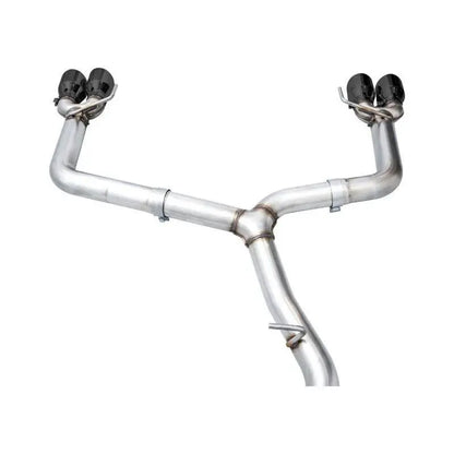 AWE Tuning 2022+ VB Subaru WRX Track Edition Exhaust - Diamond Black Tips NP Motorsports