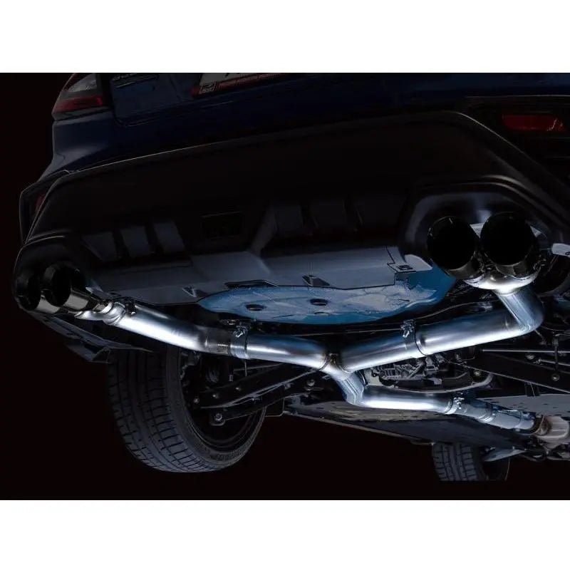AWE Tuning 2022+ VB Subaru WRX Track Edition Exhaust - Diamond Black Tips - Get it from Bo