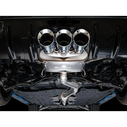 AWE Tuning 2023 Honda Civic Type R FL5 Touring Edition Exhaust w/ Triple Chrome Silver Tips NP Motorsports