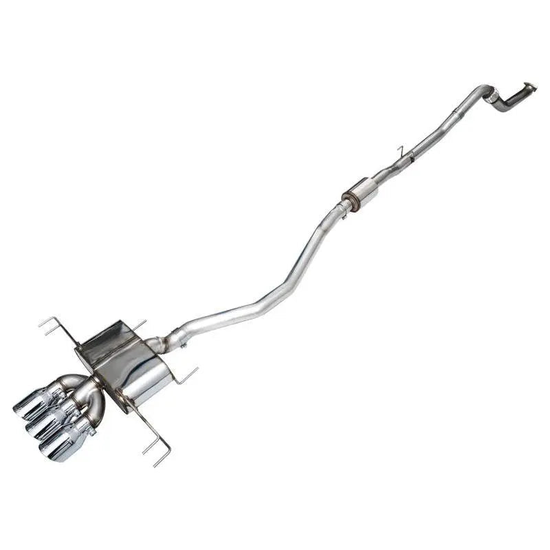 AWE Tuning 2023 Honda Civic Type R FL5 Touring Edition Exhaust w/ Triple Chrome Silver Tips - Get it from Bo