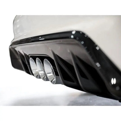 AWE Tuning 2023 Honda Civic Type R FL5 Touring Edition Exhaust w/ Triple Chrome Silver Tips - Get it from Bo