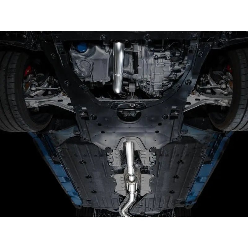 AWE Tuning 2023 Honda Civic Type R FL5 Touring Edition Exhaust w/ Triple Chrome Silver Tips - Get it from Bo
