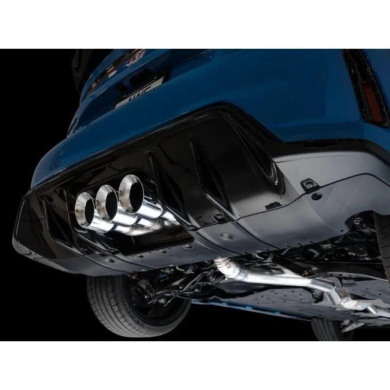 AWE Tuning 2023 Honda Civic Type R FL5 Touring Edition Exhaust w/ Triple Chrome Silver Tips - Get it from Bo