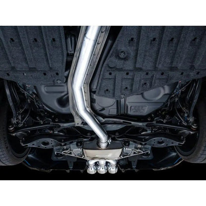 AWE Tuning 2023 Honda Civic Type R FL5 Touring Edition Exhaust w/ Triple Chrome Silver Tips - Get it from Bo