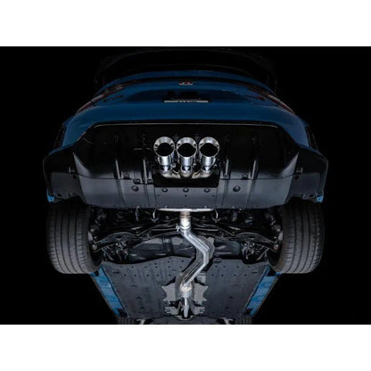 AWE Tuning 2023 Honda Civic Type R FL5 Touring Edition Exhaust w/ Triple Chrome Silver Tips - Get it from Bo