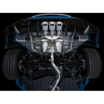 AWE Tuning 2023 Honda Civic Type R FL5 Touring Edition Exhaust w/ Triple Chrome Silver Tips - Get it from Bo