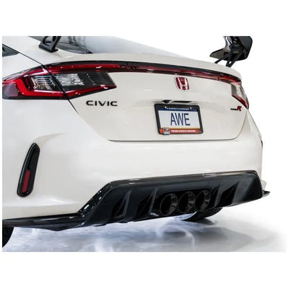AWE Tuning 2023+ Honda Civic Type R FL5 Touring Edition Exhaust w/ Triple Diamond Black Tips NP Motorsports