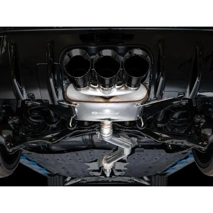 AWE Tuning 2023+ Honda Civic Type R FL5 Touring Edition Exhaust w/ Triple Diamond Black Tips NP Motorsports