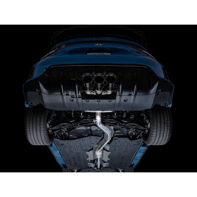AWE Tuning 2023+ Honda Civic Type R FL5 Touring Edition Exhaust w/ Triple Diamond Black Tips NP Motorsports