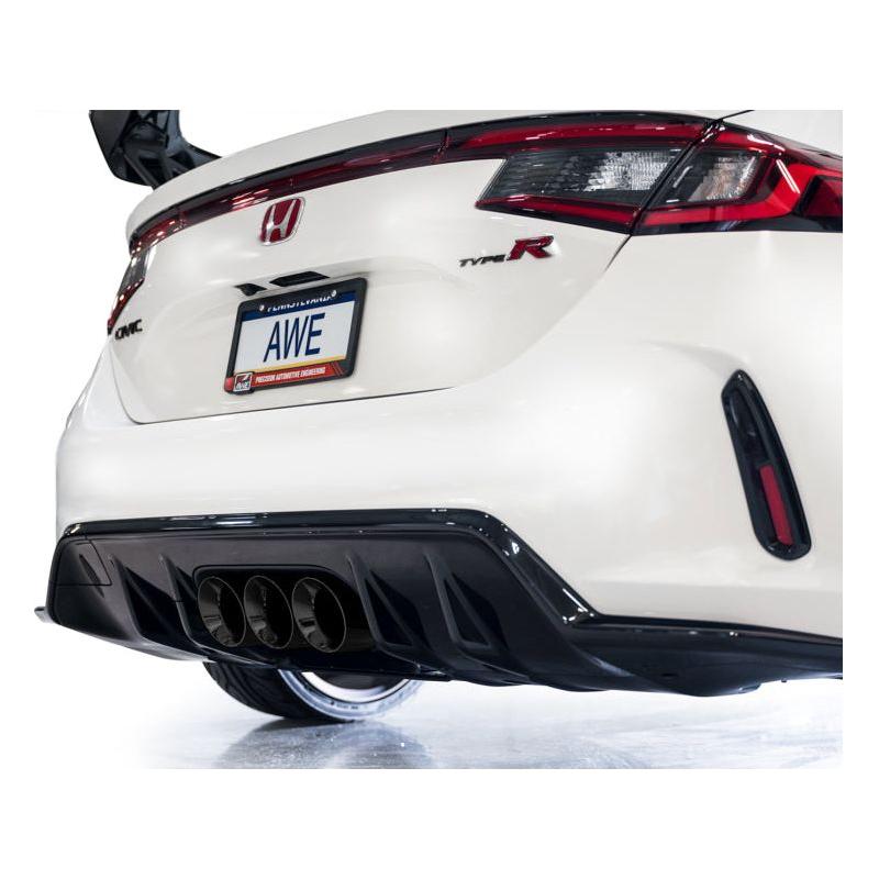 AWE Tuning 2023+ Honda Civic Type R FL5 Touring Edition Exhaust w/ Triple Diamond Black Tips NP Motorsports