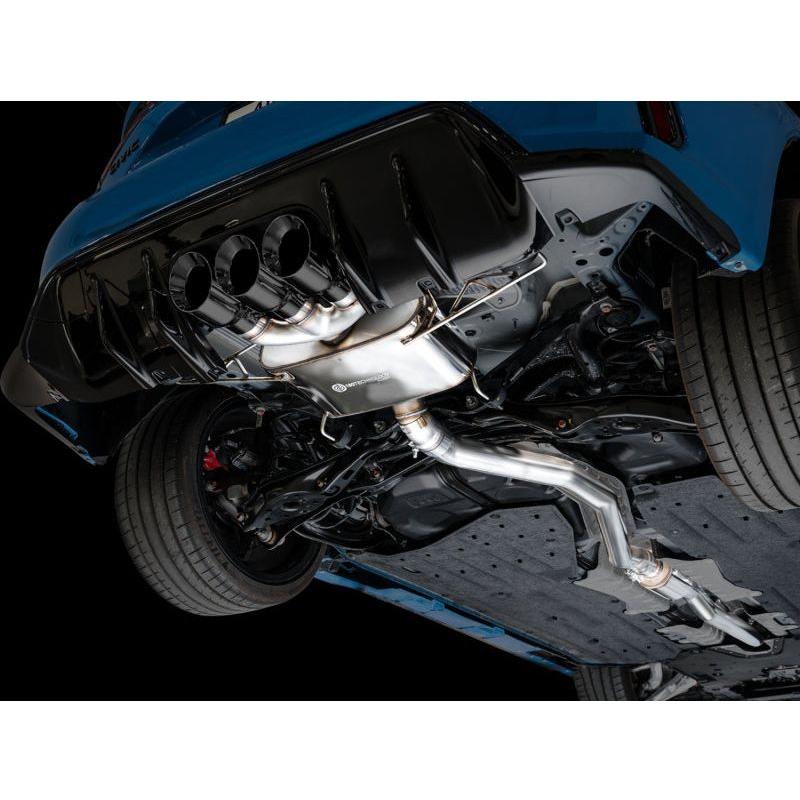 AWE Tuning 2023+ Honda Civic Type R FL5 Touring Edition Exhaust w/ Triple Diamond Black Tips NP Motorsports