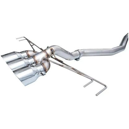 AWE Tuning 2023+ Honda Civic Type R FL5 Track Edition Exhaust w/ Triple Chrome Silver Tips - Get it from Bo