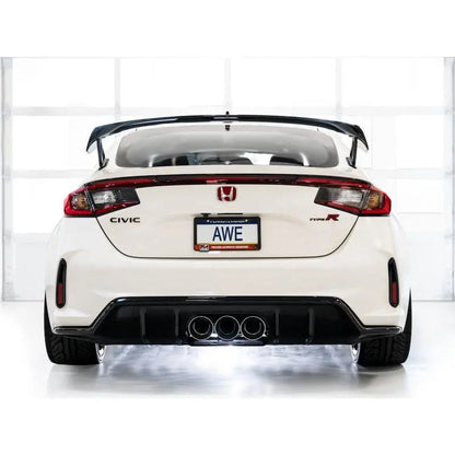 AWE Tuning 2023+ Honda Civic Type R FL5 Track Edition Exhaust w/ Triple Chrome Silver Tips NP Motorsports