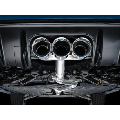 AWE Tuning 2023+ Honda Civic Type R FL5 Track Edition Exhaust w/ Triple Chrome Silver Tips NP Motorsports