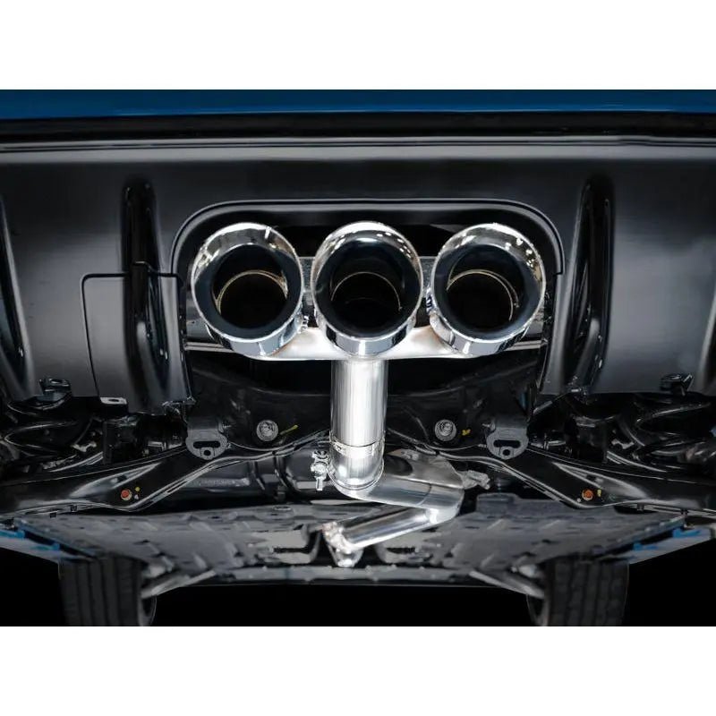 AWE Tuning 2023+ Honda Civic Type R FL5 Track Edition Exhaust w/ Triple Chrome Silver Tips - Get it from Bo