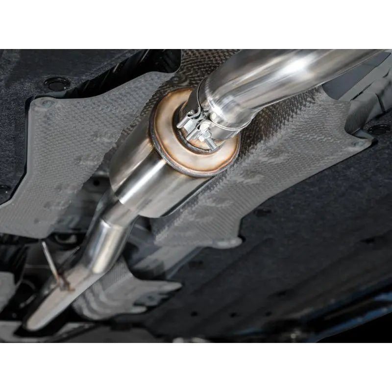 AWE Tuning 2023+ Honda Civic Type R FL5 Track Edition Exhaust w/ Triple Chrome Silver Tips - Get it from Bo