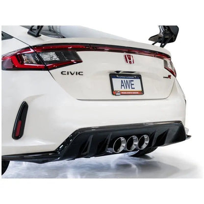 AWE Tuning 2023+ Honda Civic Type R FL5 Track Edition Exhaust w/ Triple Chrome Silver Tips - Get it from Bo