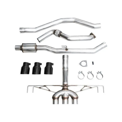 AWE Tuning 2023 Honda Civic Type R FL5 Track Edition Exhaust w/ Triple Diamond Black Tips NP Motorsports