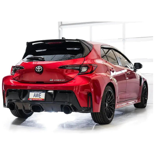 AWE Tuning 2023+ Toyota GR Corolla Touring Edition Exhaust - Diamond Black Tips - Get it from Bo