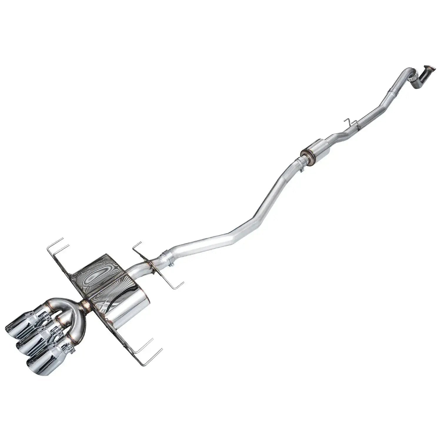 AWE Tuning 2024 Acura Integra Type S DE5 FWD Touring Edition Exhaust w/ Triple Chrome Silver Tips - Get it from Bo