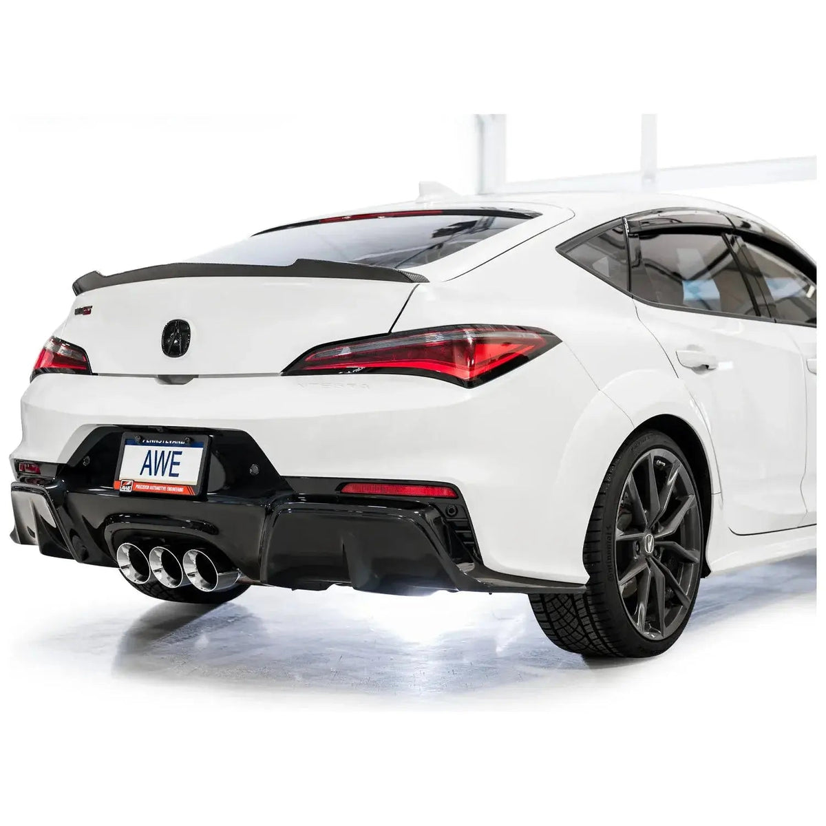 AWE Tuning 2024 Acura Integra Type S DE5 FWD Touring Edition Exhaust w/ Triple Chrome Silver Tips - Get it from Bo