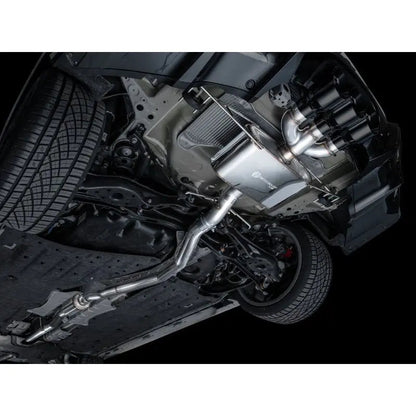 AWE Tuning 2024 Acura Integra Type S DE5 FWD Touring Edition Exhaust w/ Triple Diamond Black Tips - Get it from Bo
