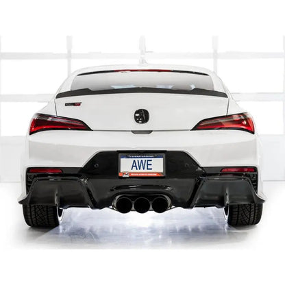 AWE Tuning 2024 Acura Integra Type S DE5 FWD Touring Edition Exhaust w/ Triple Diamond Black Tips - Get it from Bo
