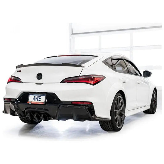 AWE Tuning 2024 Acura Integra Type S DE5 FWD Touring Edition Exhaust w/ Triple Diamond Black Tips - Get it from Bo
