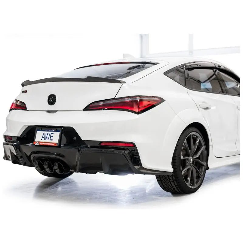 AWE Tuning 2024 Acura Integra Type S DE5 FWD Touring Edition Exhaust w/ Triple Diamond Black Tips - Get it from Bo