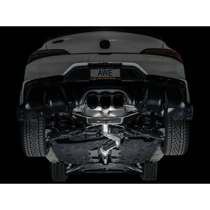 AWE Tuning 2024 Acura Integra Type S DE5 FWD Touring Edition Exhaust w/ Triple Diamond Black Tips - Get it from Bo