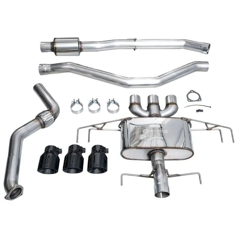 AWE Tuning 2024 Acura Integra Type S DE5 FWD Touring Edition Exhaust w/ Triple Diamond Black Tips - Get it from Bo