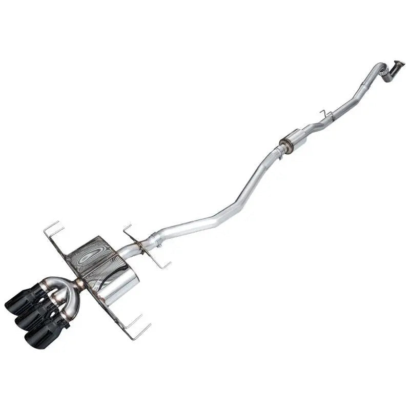AWE Tuning 2024 Acura Integra Type S DE5 FWD Touring Edition Exhaust w/ Triple Diamond Black Tips - Get it from Bo