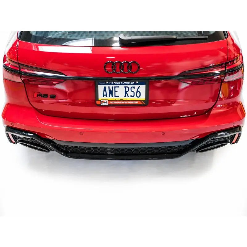 AWE Tuning 21-23 Audi C8 RS6/RS7 SwitchPath Cat-back Exhaust - Diamond Black Tips - Get it from Bo