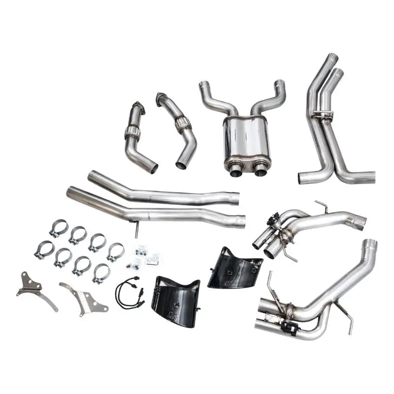 AWE Tuning 21-23 Audi C8 RS6/RS7 SwitchPath Cat-back Exhaust - Diamond Black Tips - Get it from Bo