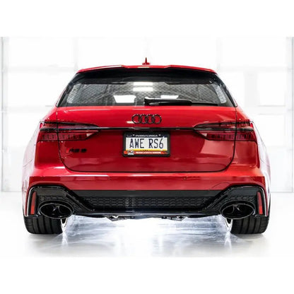 AWE Tuning 21-23 Audi C8 RS6/RS7 SwitchPath Cat-back Exhaust - Diamond Black Tips - Get it from Bo