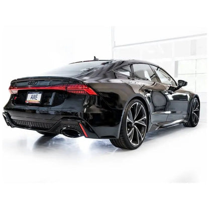 AWE Tuning 21-23 Audi C8 RS6/RS7 SwitchPath Cat-back Exhaust - Diamond Black Tips - Get it from Bo