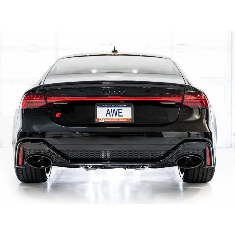AWE Tuning 21-23 Audi C8 RS6/RS7 SwitchPath Cat-back Exhaust - Diamond Black Tips - Get it from Bo