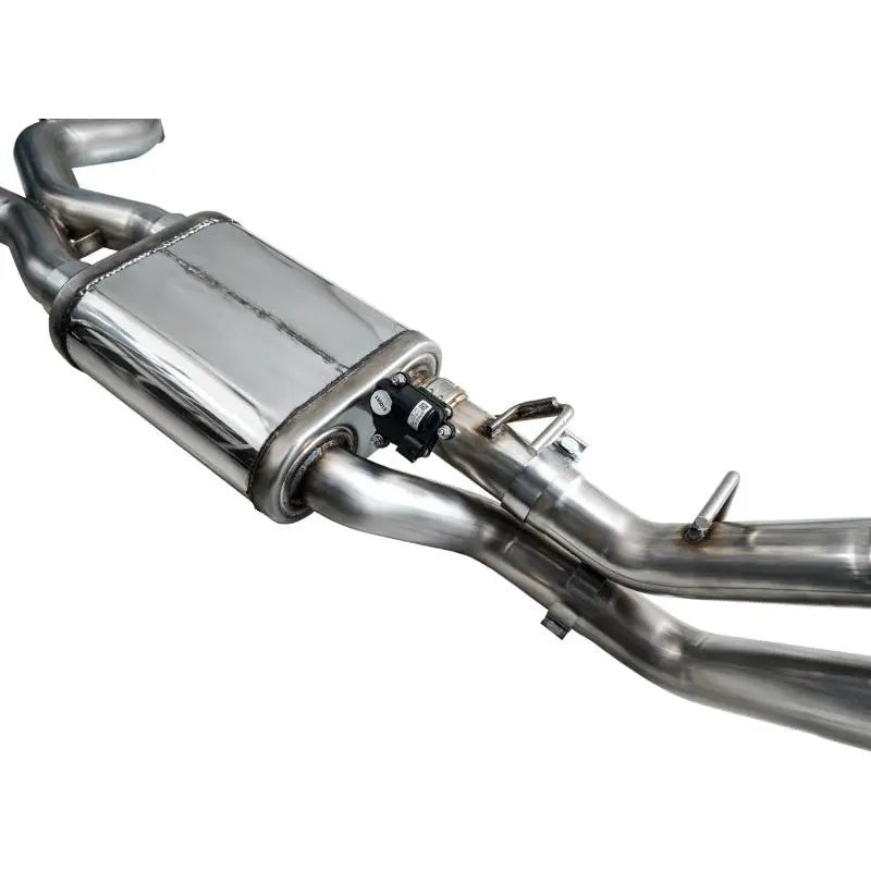 AWE Tuning 22-24 Ford Bronco Raptor 4WD Dual BashGuards Cat-Back SwitchPath Exhaust (No Tips) - Get it from Bo