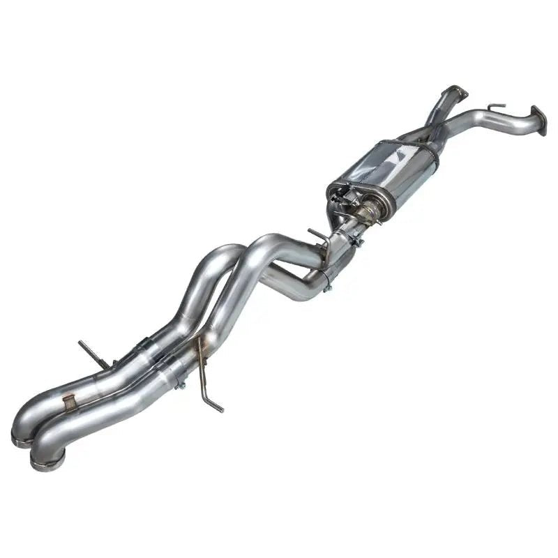 AWE Tuning 22-24 Ford Bronco Raptor 4WD Dual BashGuards Cat-Back SwitchPath Exhaust (No Tips) - Get it from Bo
