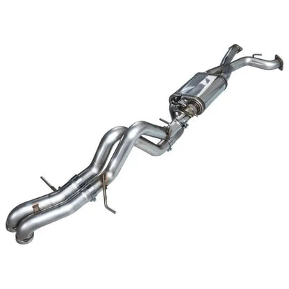 AWE Tuning 22-24 Ford Bronco Raptor 4WD Dual BashGuards Cat-Back SwitchPath Exhaust (No Tips) - Get it from Bo